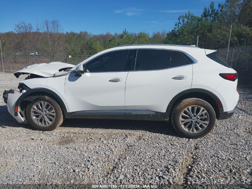 2022 Buick Envision Fwd Preferred VIN: LRBAZLR42ND137411 Lot: 40507793