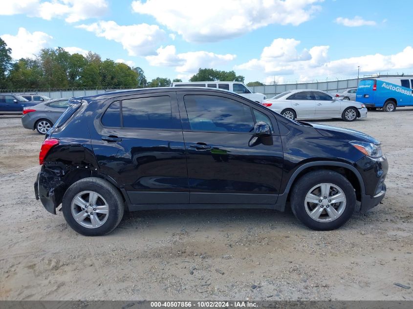 2020 Chevrolet Trax Fwd Ls VIN: 3GNCJKSB1LL109800 Lot: 40507856