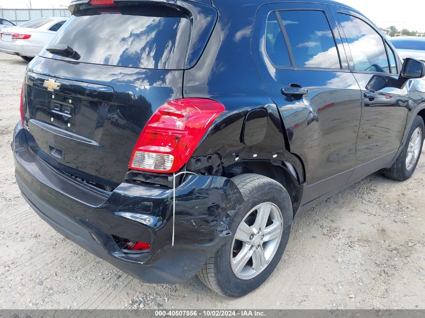 3GNCJKSB1LL109800 2020 Chevrolet Trax Fwd Ls