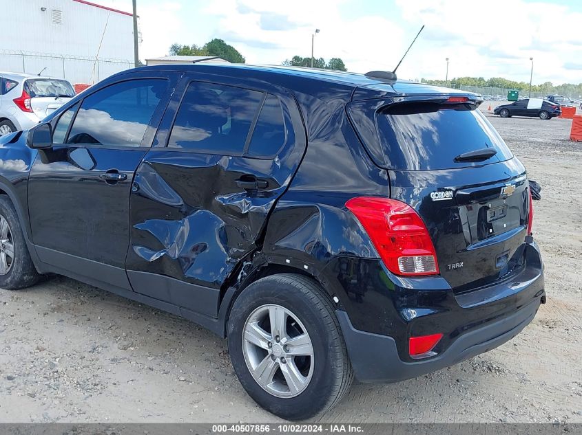 2020 Chevrolet Trax Fwd Ls VIN: 3GNCJKSB1LL109800 Lot: 40507856