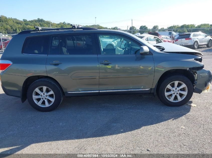 2011 Toyota Highlander Se V6 VIN: 5TDZK3EHXBS043665 Lot: 40507864