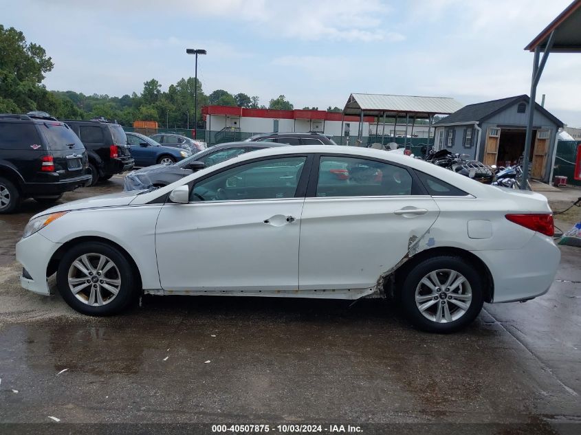 2014 Hyundai Sonata Gls VIN: 5NPEB4AC5EH911838 Lot: 40507875