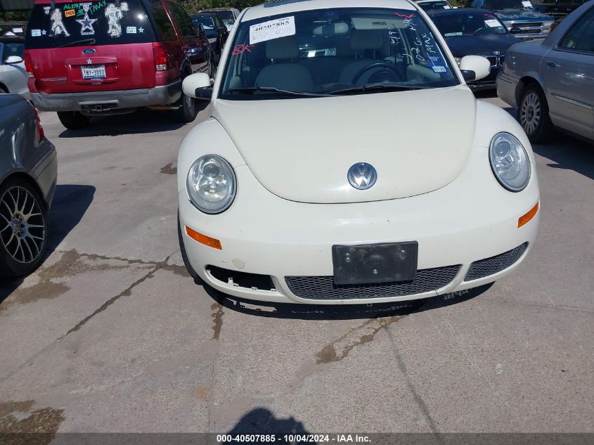 2008 Volkswagen New Beetle Black Tie Edition/Triple White VIN: 3VWFW31C88M515191 Lot: 40507885