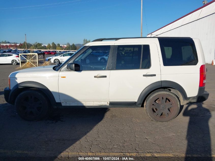 2006 Land Rover Lr3 V6 VIN: SALAC244X6A367794 Lot: 40507886