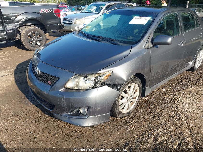 2010 Toyota Corolla S VIN: 2T1BU4EE0AC480945 Lot: 40507896