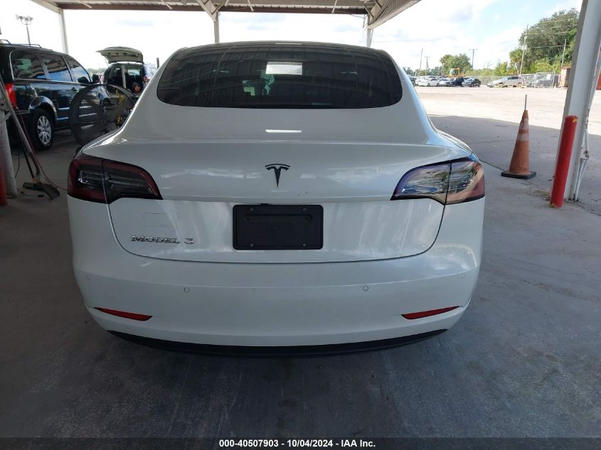 2020 Tesla Model 3 Standard Range Plus Rear-Wheel Drive/Standard Range Rear-Wheel Drive VIN: 5YJ3E1EA5LF509612 Lot: 40507903