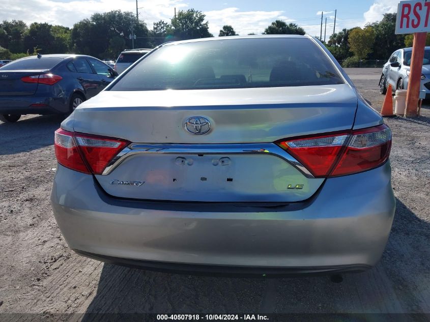 2016 Toyota Camry Le VIN: 4T4BF1FK0GR556447 Lot: 40507918