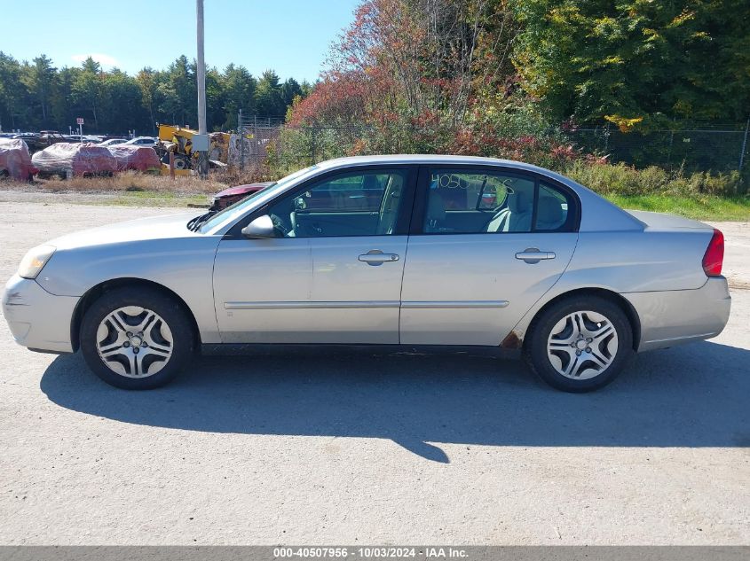 2006 Chevrolet Malibu Ls VIN: 1G1ZS51806F237699 Lot: 40507956