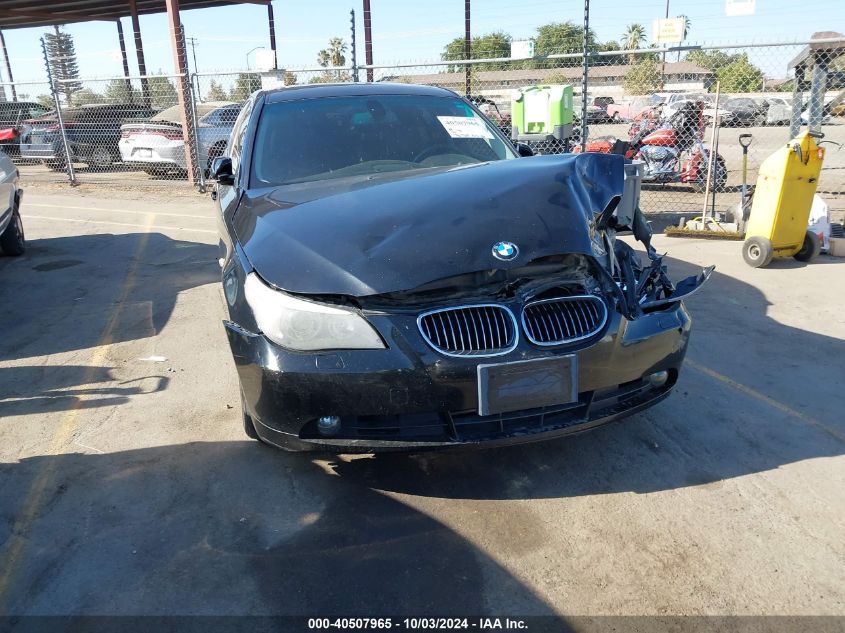 WBANE53597CW62032 2007 BMW 525I