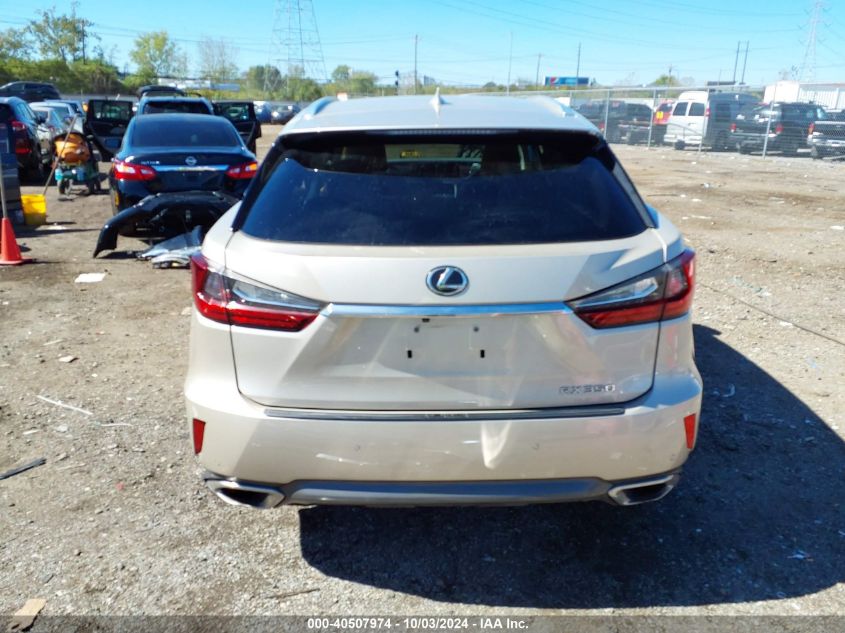 2017 Lexus Rx 350 VIN: 2T2BZMCA4HC071998 Lot: 40507974