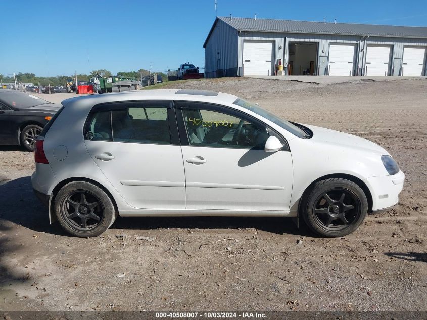 WVWCR71K87W130644 2007 Volkswagen Rabbit 4-Door