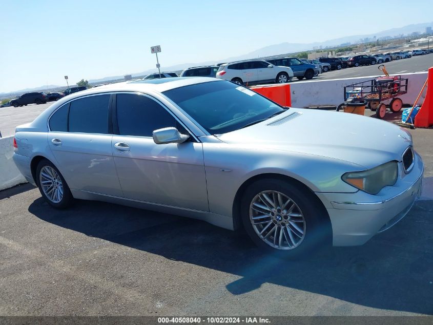 WBAGN63403DS43559 2003 BMW 745Li