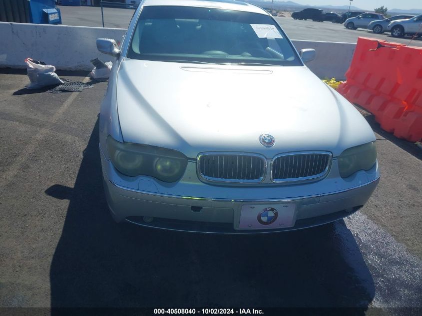 WBAGN63403DS43559 2003 BMW 745Li