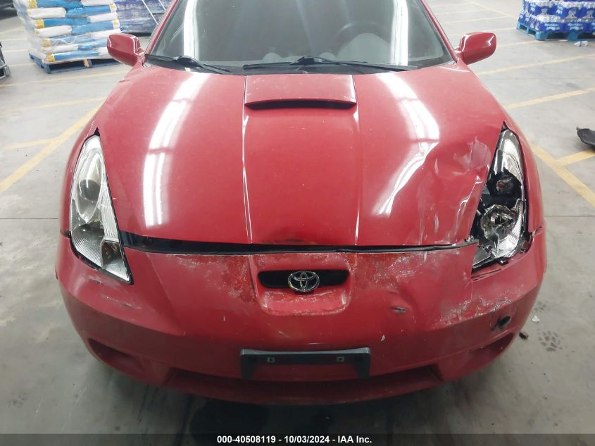 2000 Toyota Celica Gt VIN: JTDDR32T7Y0058778 Lot: 40508119