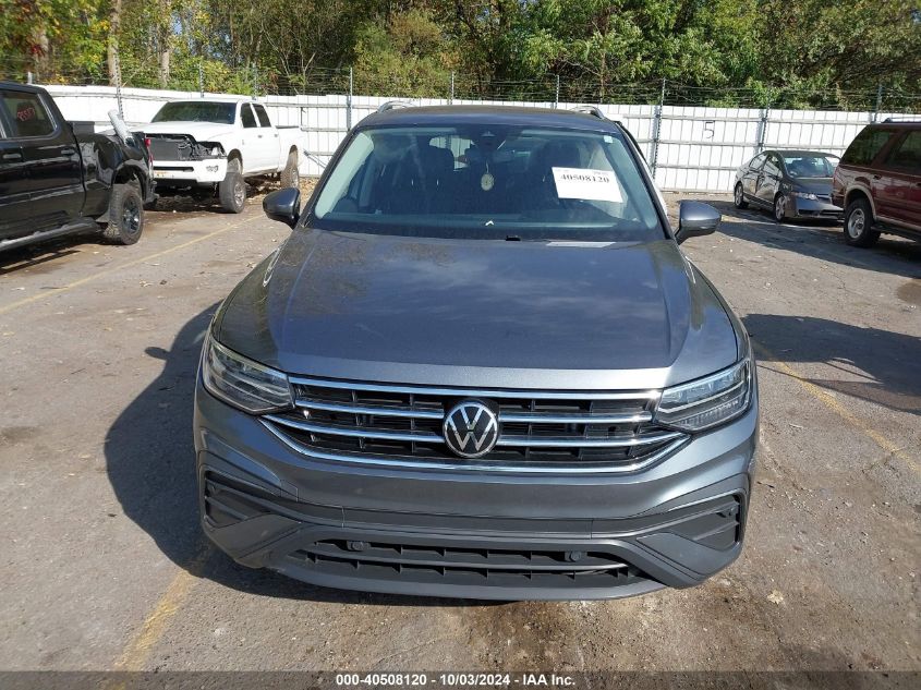 2022 Volkswagen Tiguan 2.0T Se VIN: 3VV2B7AX4NM161304 Lot: 40508120