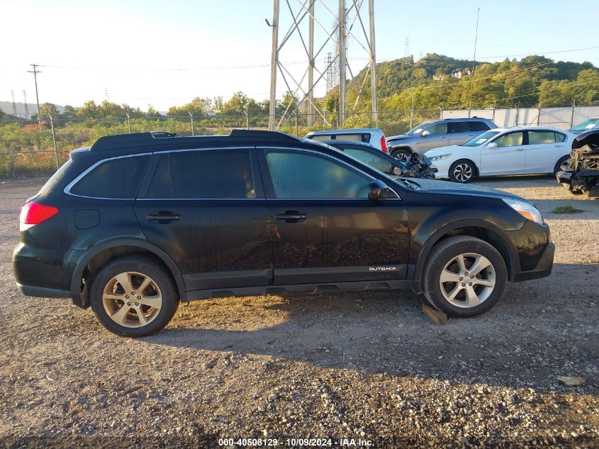 2013 Subaru Outback 2.5I Premium VIN: 4S4BRBGC9D3265879 Lot: 40508129