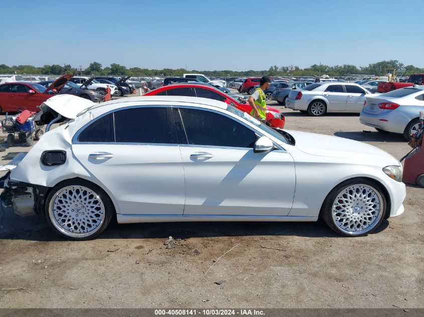 2017 Mercedes-Benz C 300 Luxury/Sport VIN: 55SWF4JB4HU185813 Lot: 40508141