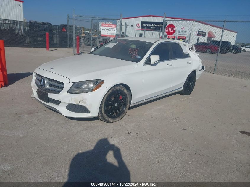 VIN 55SWF4JB4HU185813 2017 Mercedes-Benz C 300, Lux... no.2