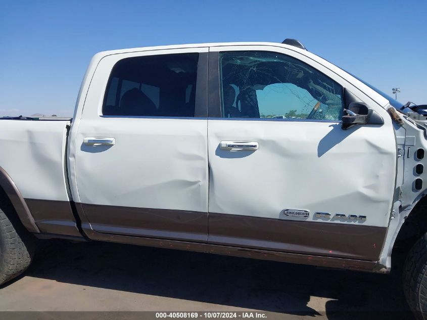 2020 Ram 2500 Laramie Longhorn 4X4 6'4 Box VIN: 3C6UR5GL1LG178253 Lot: 40508169