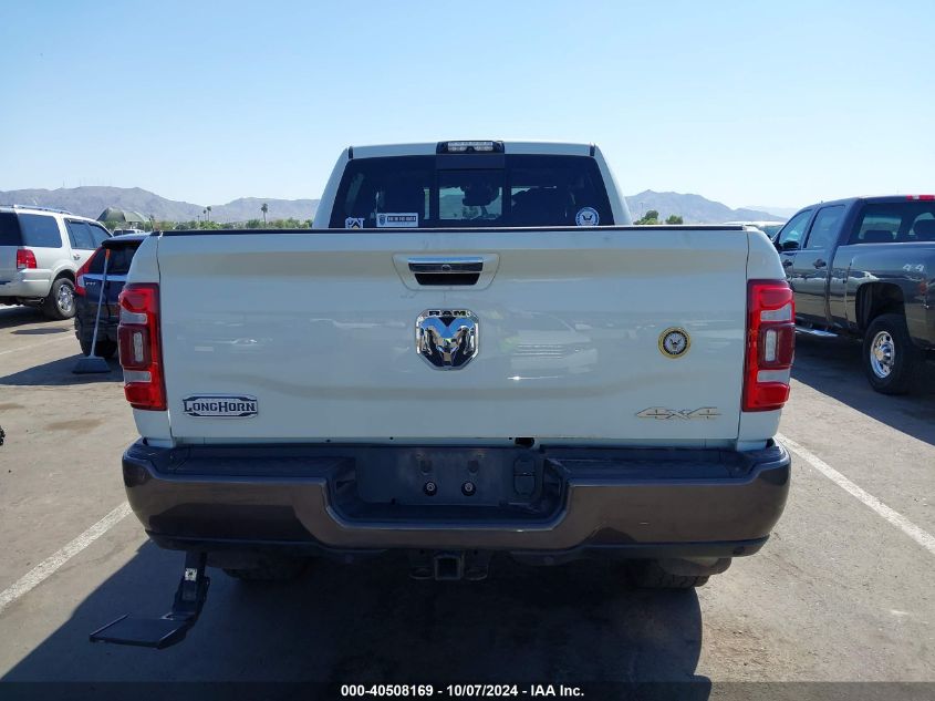 2020 Ram 2500 Laramie Longhorn 4X4 6'4 Box VIN: 3C6UR5GL1LG178253 Lot: 40508169