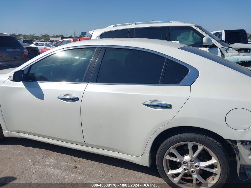 2014 Nissan Maxima 3.5 Sv VIN: 1N4AA5AP3EC498877 Lot: 40508170