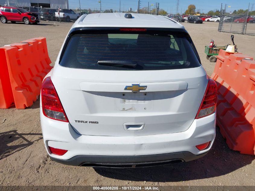 2017 Chevrolet Trax Ls VIN: KL7CJNSBXHB181577 Lot: 40508205