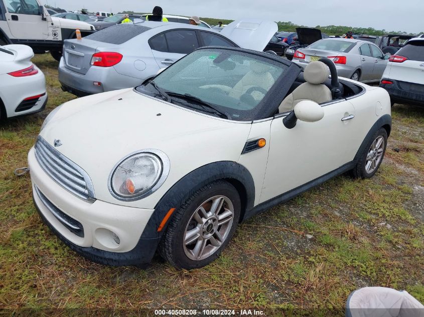 VIN KM8HBCAB5RU108629 2014 MINI ROADSTER no.2