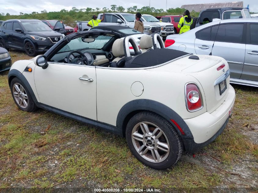 VIN KM8HBCAB5RU108629 2014 MINI ROADSTER no.3