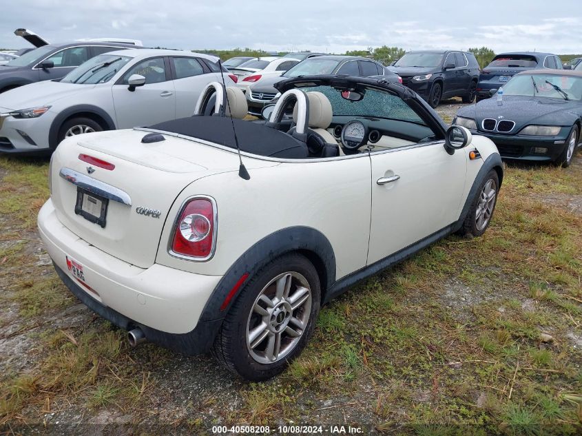 VIN KM8HBCAB5RU108629 2014 MINI ROADSTER no.4