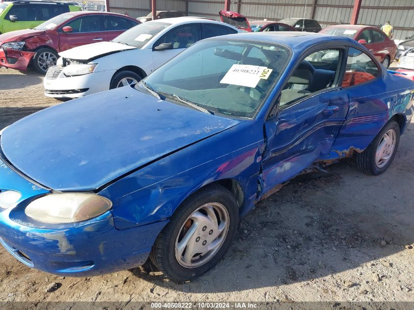 3FAKP1137XR176238 1999 Ford Escort Zx2 Cool/Zx2 Hot