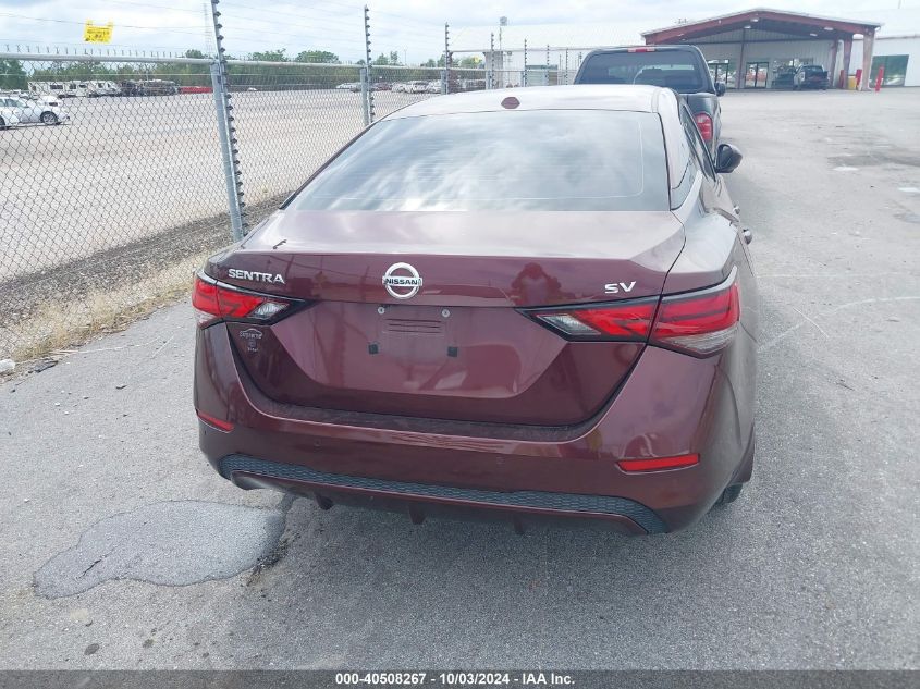 2021 Nissan Sentra Sv Xtronic Cvt VIN: 3N1AB8CV5MY301138 Lot: 40508267