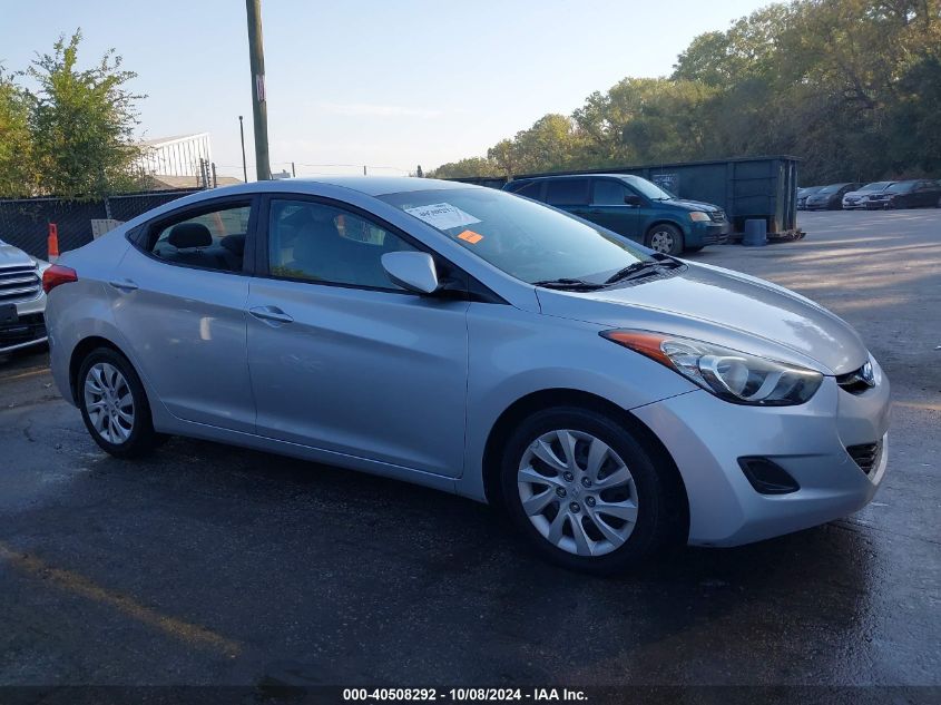 2012 Hyundai Elantra Gls VIN: 5NPDH4AE8CH078433 Lot: 40508292