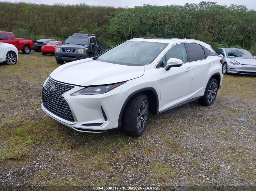 VIN 2T2HZMAA6MC197559 2021 Lexus RX, 350 no.2