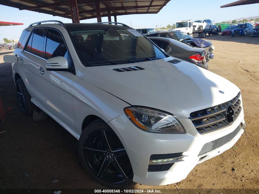 4JGDA5HB6EA359299 2014 Mercedes-Benz Ml 350 4Matic