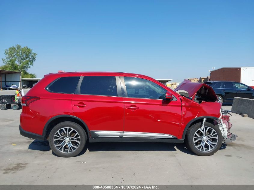 2017 Mitsubishi Outlander Se VIN: JA4AD3A38HZ040699 Lot: 40508364