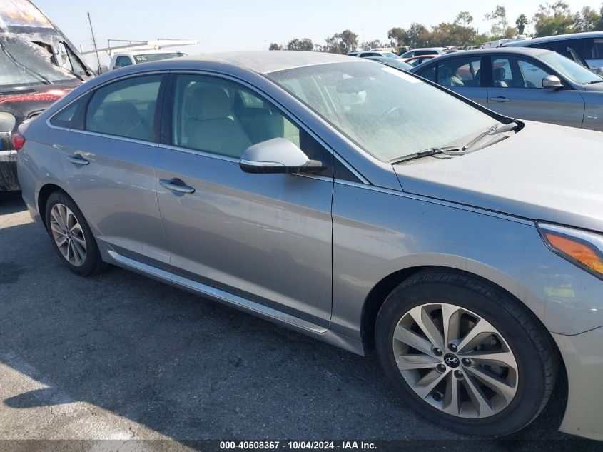 2016 Hyundai Sonata Sport VIN: 5NPE34AF0GH270303 Lot: 40508367