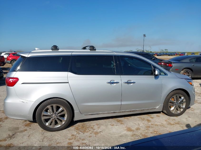 2018 Kia Sedona Sx Limited VIN: KNDME5C11J6366455 Lot: 40508393