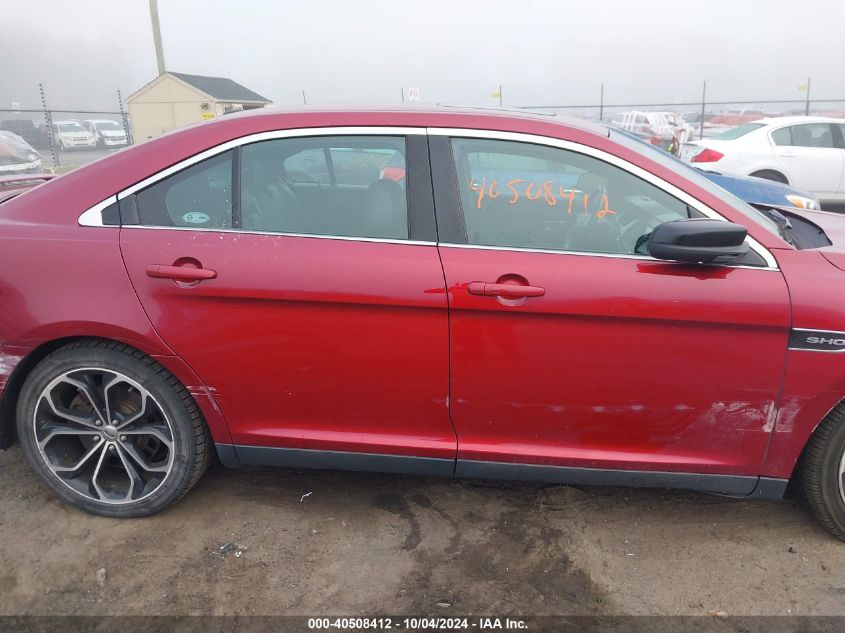 2013 Ford Taurus Sho VIN: 1FAHP2KT9DG104183 Lot: 40508412