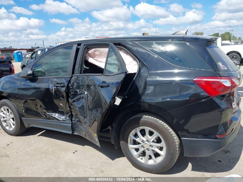 2020 Chevrolet Equinox Fwd Ls VIN: 2GNAXHEV7L6185203 Lot: 40508432