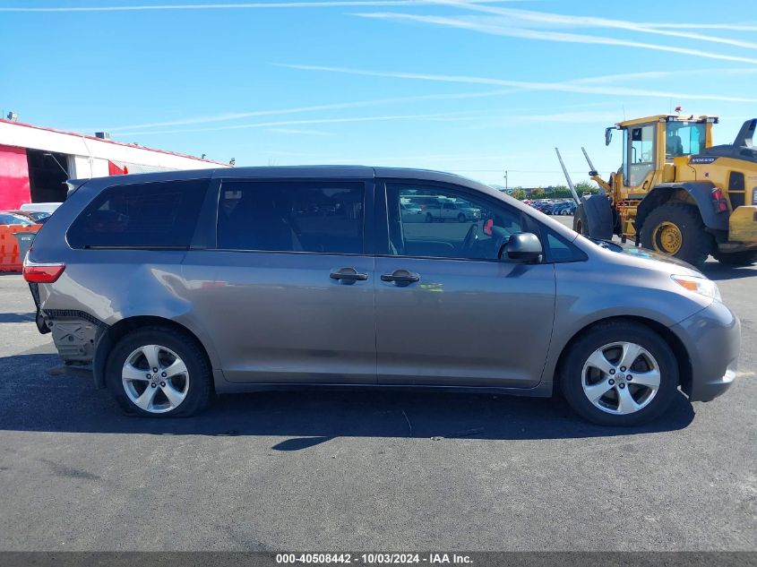 2017 Toyota Sienna L 7 Passenger VIN: 5TDZZ3DCXHS830027 Lot: 40508442