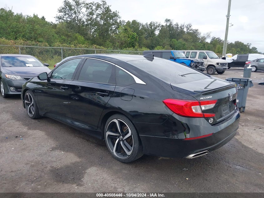 VIN 1HGCV1F35MA002480 2021 HONDA ACCORD SPORT