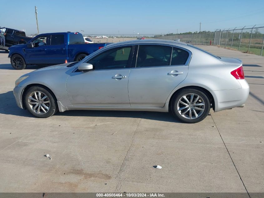 2009 Infiniti G37 Journey VIN: JNKCV61E89M307254 Lot: 40508464