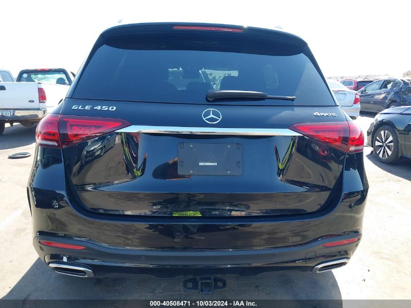 2020 Mercedes-Benz Gle 450 4Matic VIN: 4JGFB5KB9LA026509 Lot: 40508471