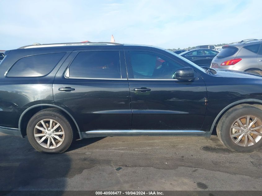 2016 Dodge Durango Sxt VIN: 1C4RDHAG5GC374599 Lot: 40508477