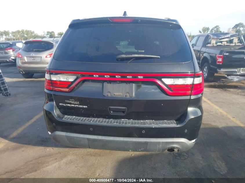 2016 Dodge Durango Sxt VIN: 1C4RDHAG5GC374599 Lot: 40508477