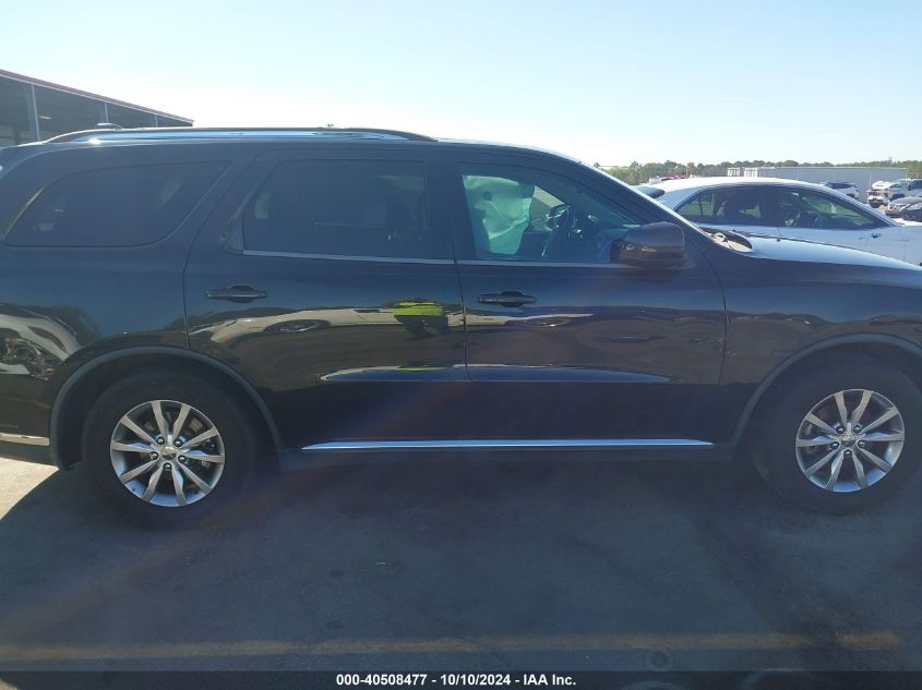 2016 Dodge Durango Sxt VIN: 1C4RDHAG5GC374599 Lot: 40508477