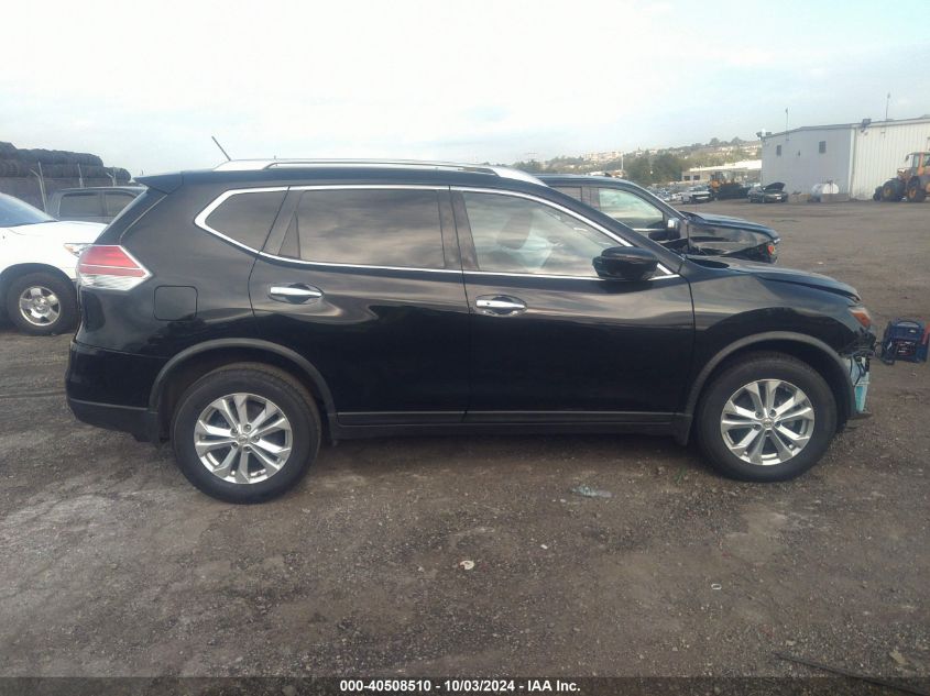 2016 Nissan Rogue Sv VIN: JN8AT2MT9GW016303 Lot: 40508510