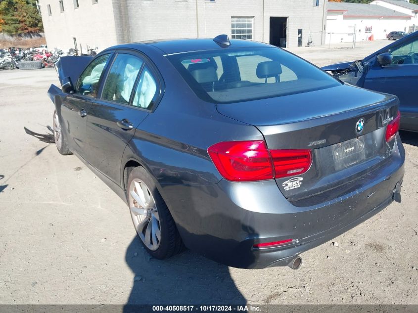 2016 BMW 320 Xi VIN: WBA8E5G57GNU19492 Lot: 40508517