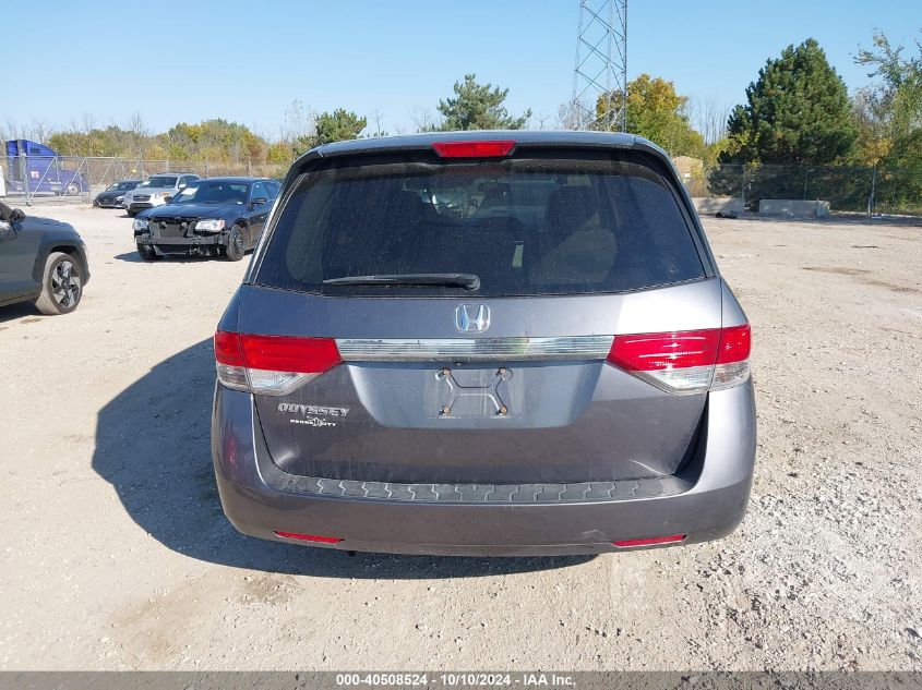 5FNRL5H46EB081582 2014 Honda Odyssey Ex