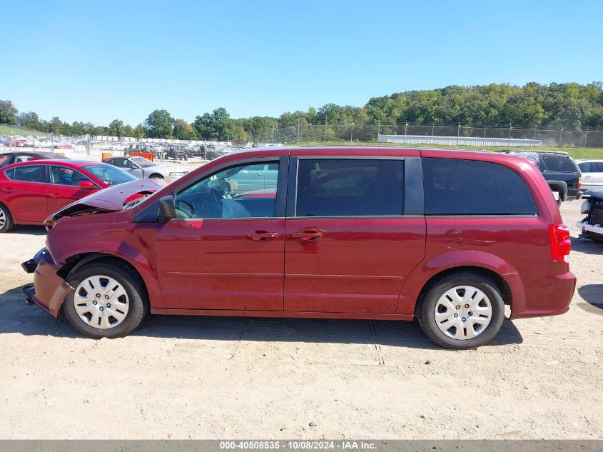 2017 Dodge Grand Caravan Se VIN: 2C4RDGBG8HR772603 Lot: 40508535